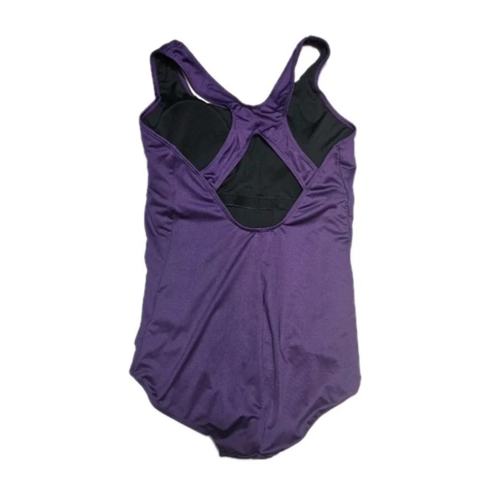 Baleaf‎ Women's  One Piece Swimming Suit Purple  36 New